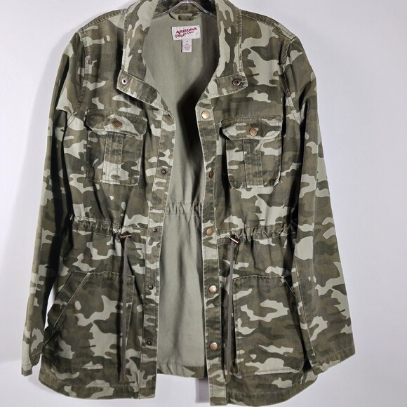 Arizona Jean Co Women's Camo Jacket Medium - Picture 3 of 8
